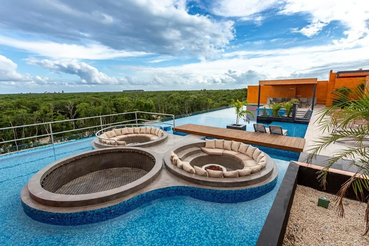 New Lux 3 Bed Gym & Pool At Tulum 101 Apartment